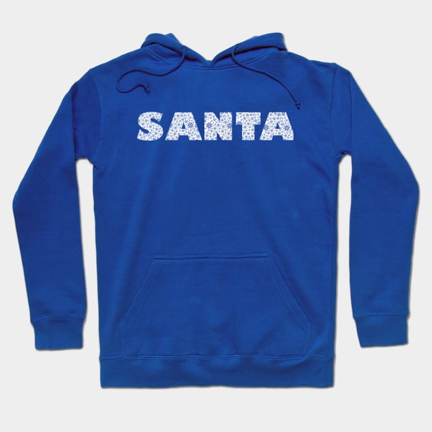 Santa Hoodie by Bear Tees